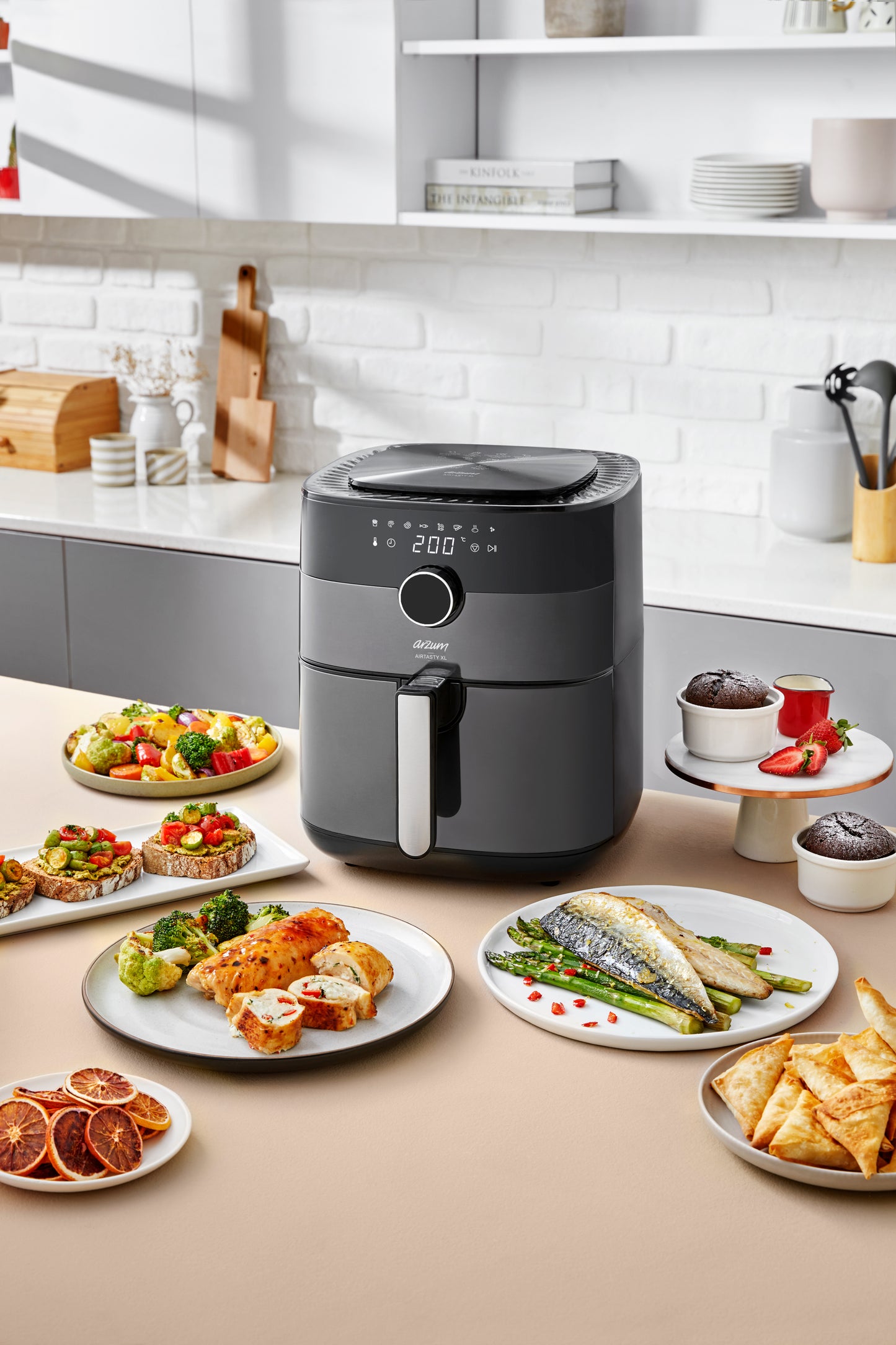 Arzum Friteza na vruć vazduh Airtasty Xl AR2091-2300, 6L, 1750W, Hrom