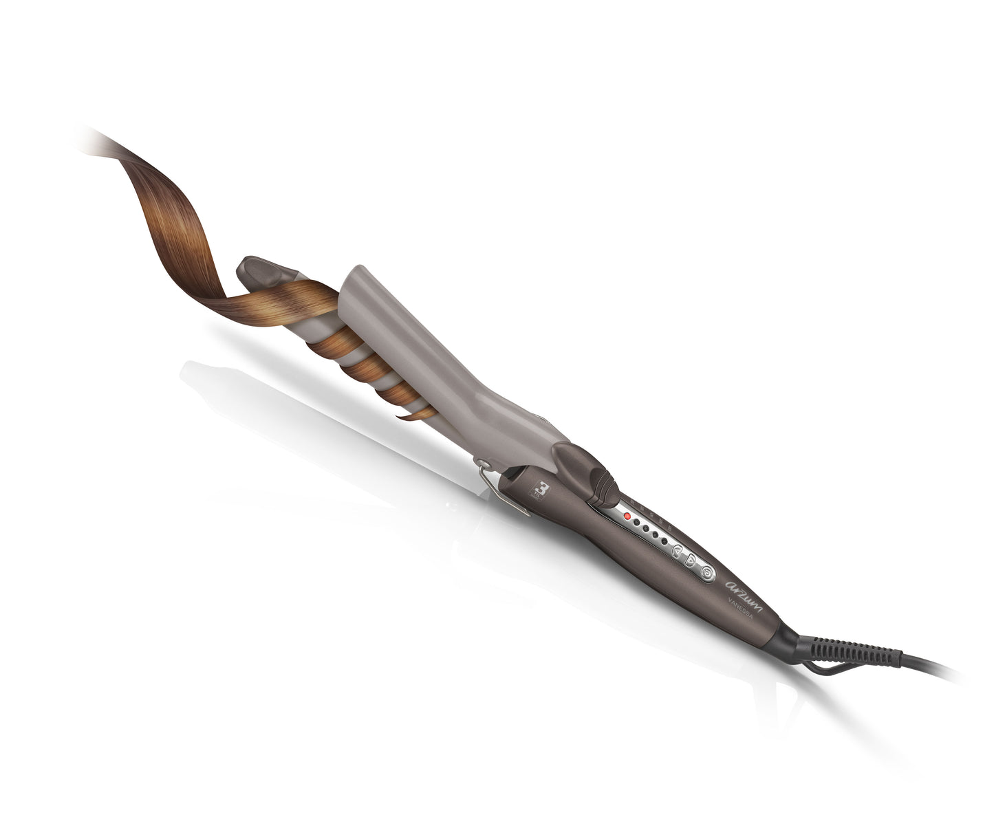 Arzum AR5022-2900 Keramički figaro za kosu sa keratinom Vanessa, 25mm, Bež