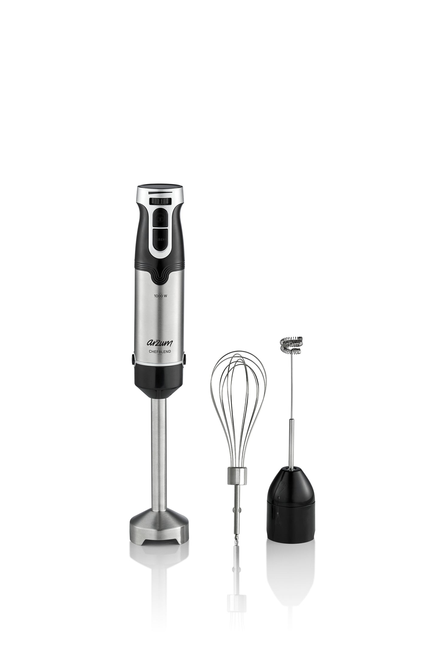 Arzum AR1160-0100 Set štapnog blendera Chefblend, 1000W, 3u1, Crni