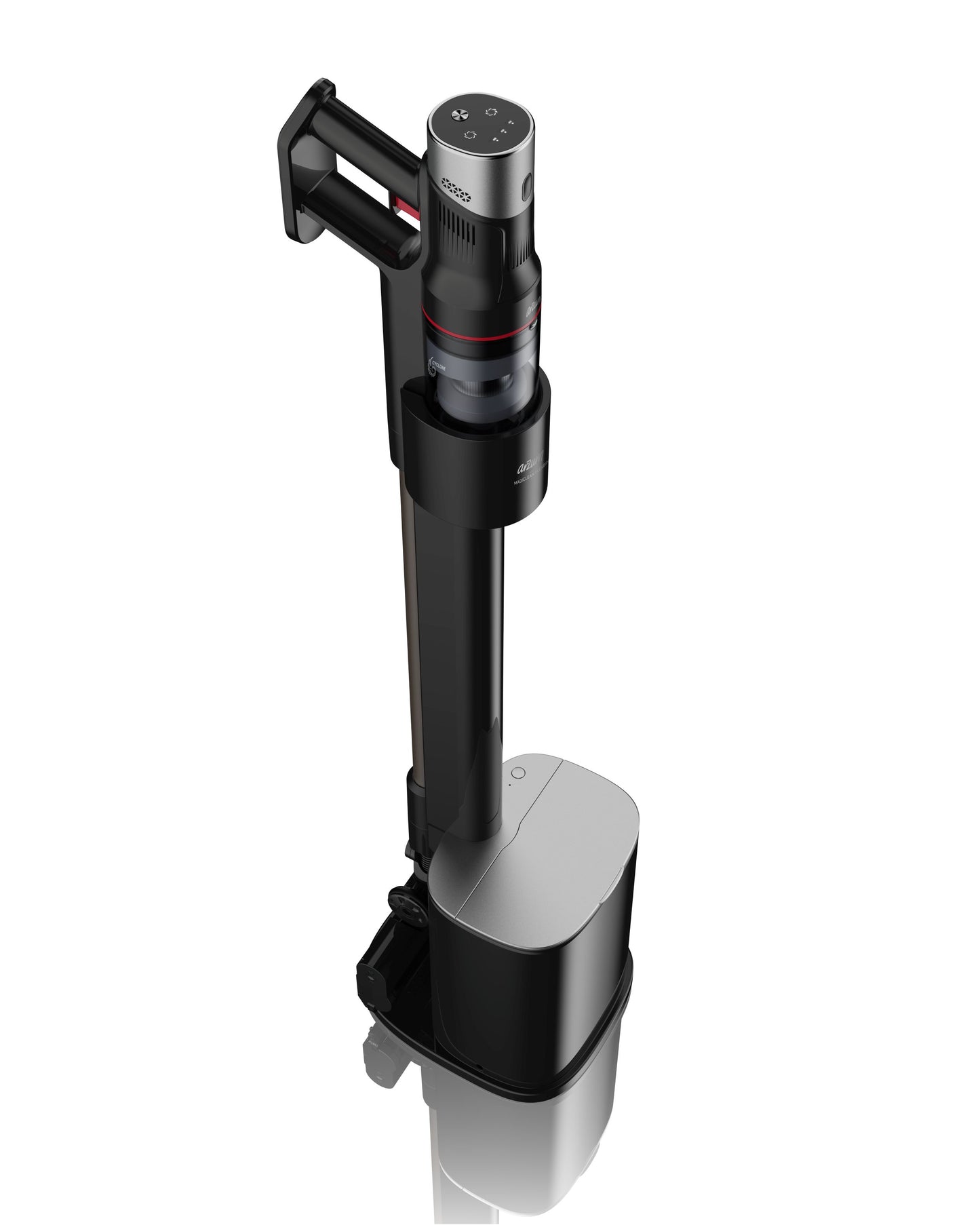 Arzum AR4211-0100 Cordless Stick Vacuum Cleaner with Self-Emptying Station and MOP function MagiClean FlexBin, Black