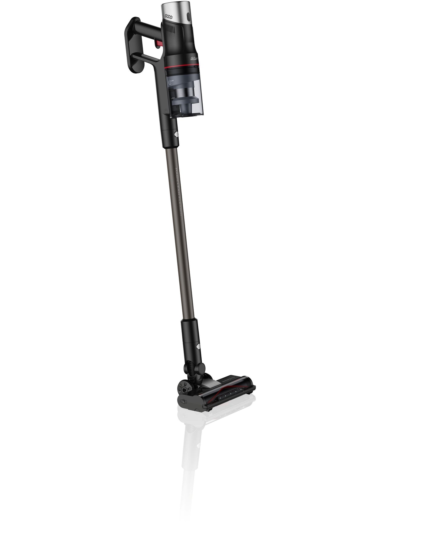 Arzum AR4211-0100 Cordless Stick Vacuum Cleaner with Self-Emptying Station and MOP function MagiClean FlexBin, Black