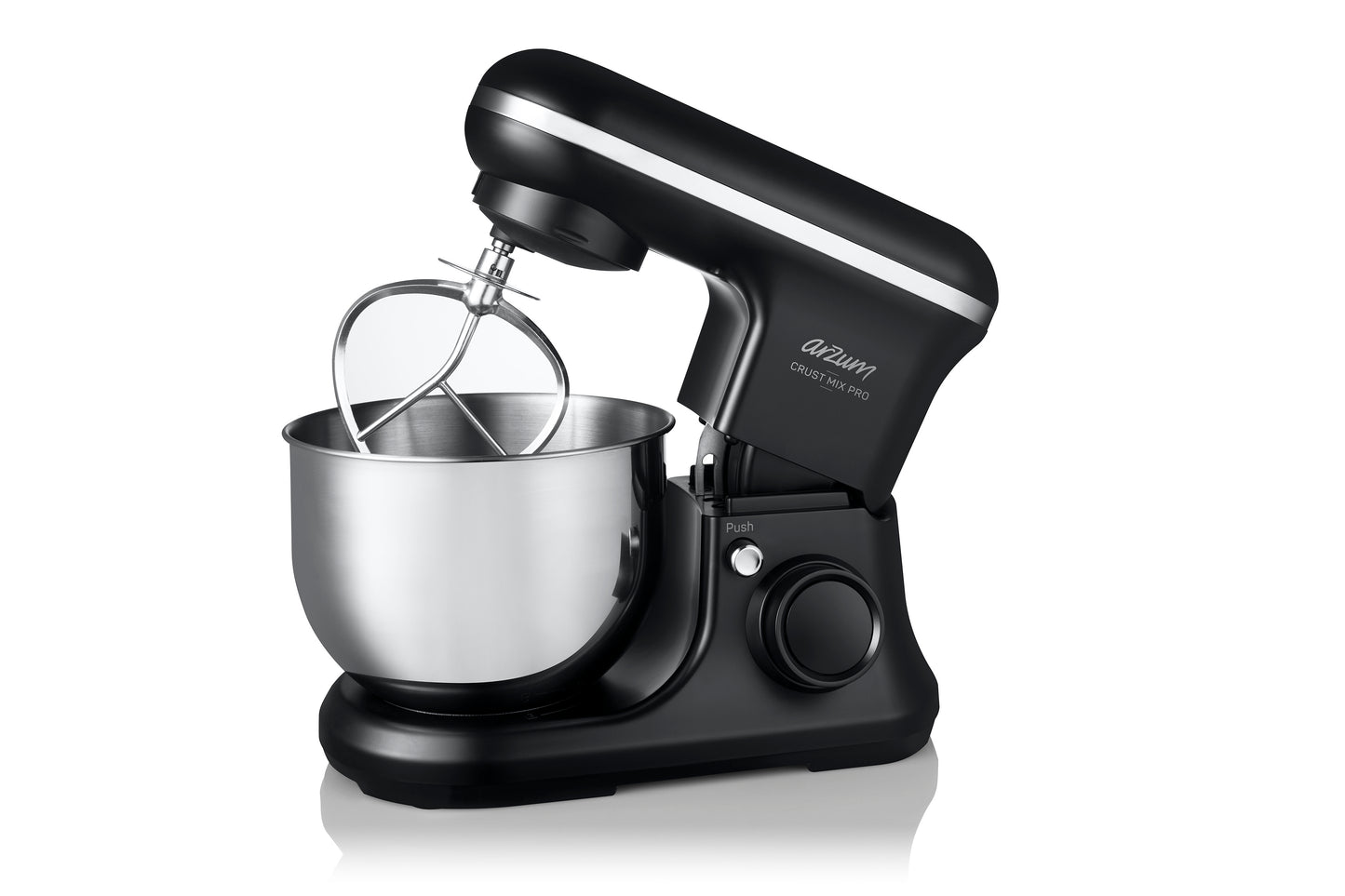 Arzum AR1184-0100 Stoni mikser sa posudom Crust Mix Pro, 1200W, digitalni, crn