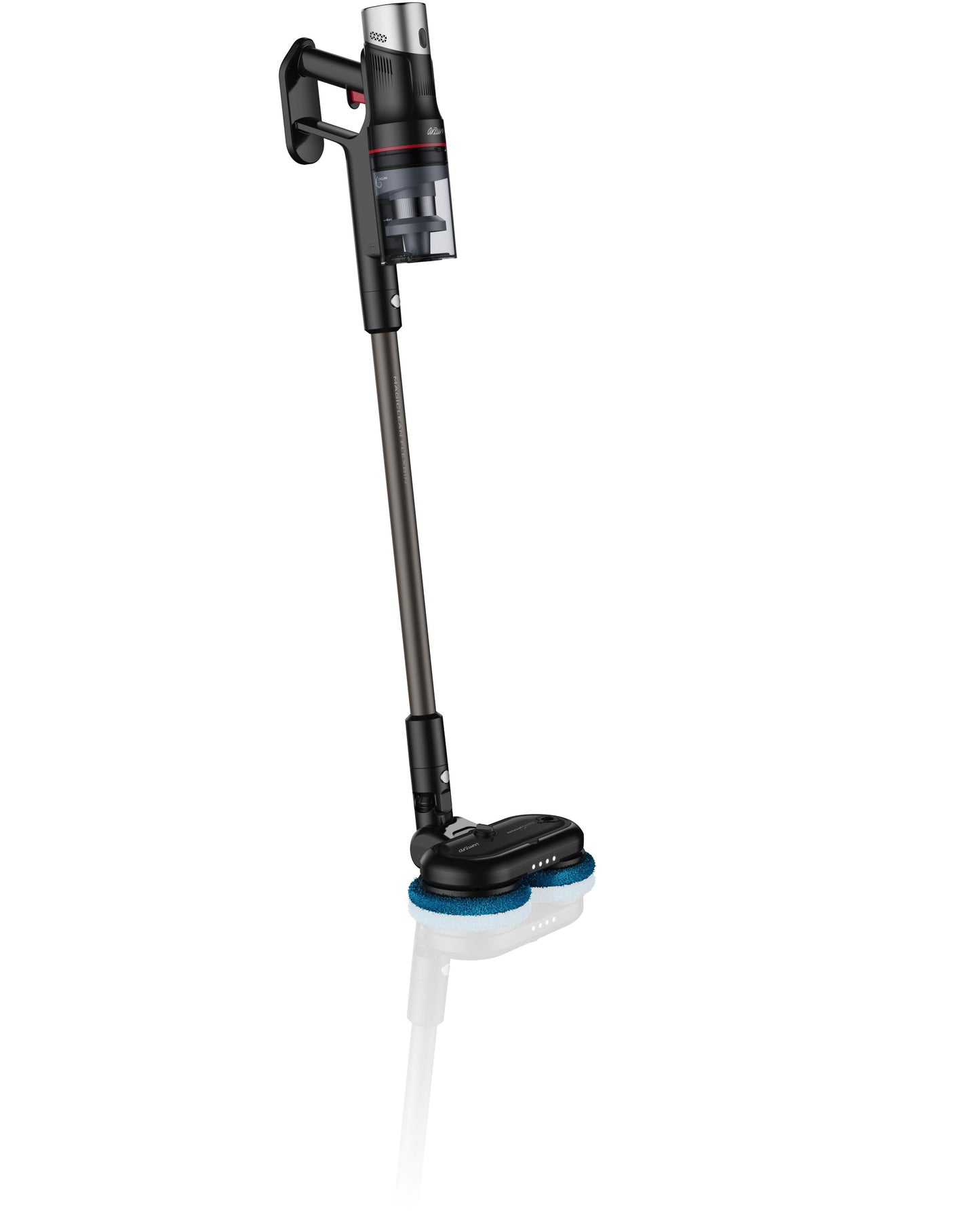 Arzum AR4211-0100 Cordless Stick Vacuum Cleaner with Self-Emptying Station and MOP function MagiClean FlexBin, Black