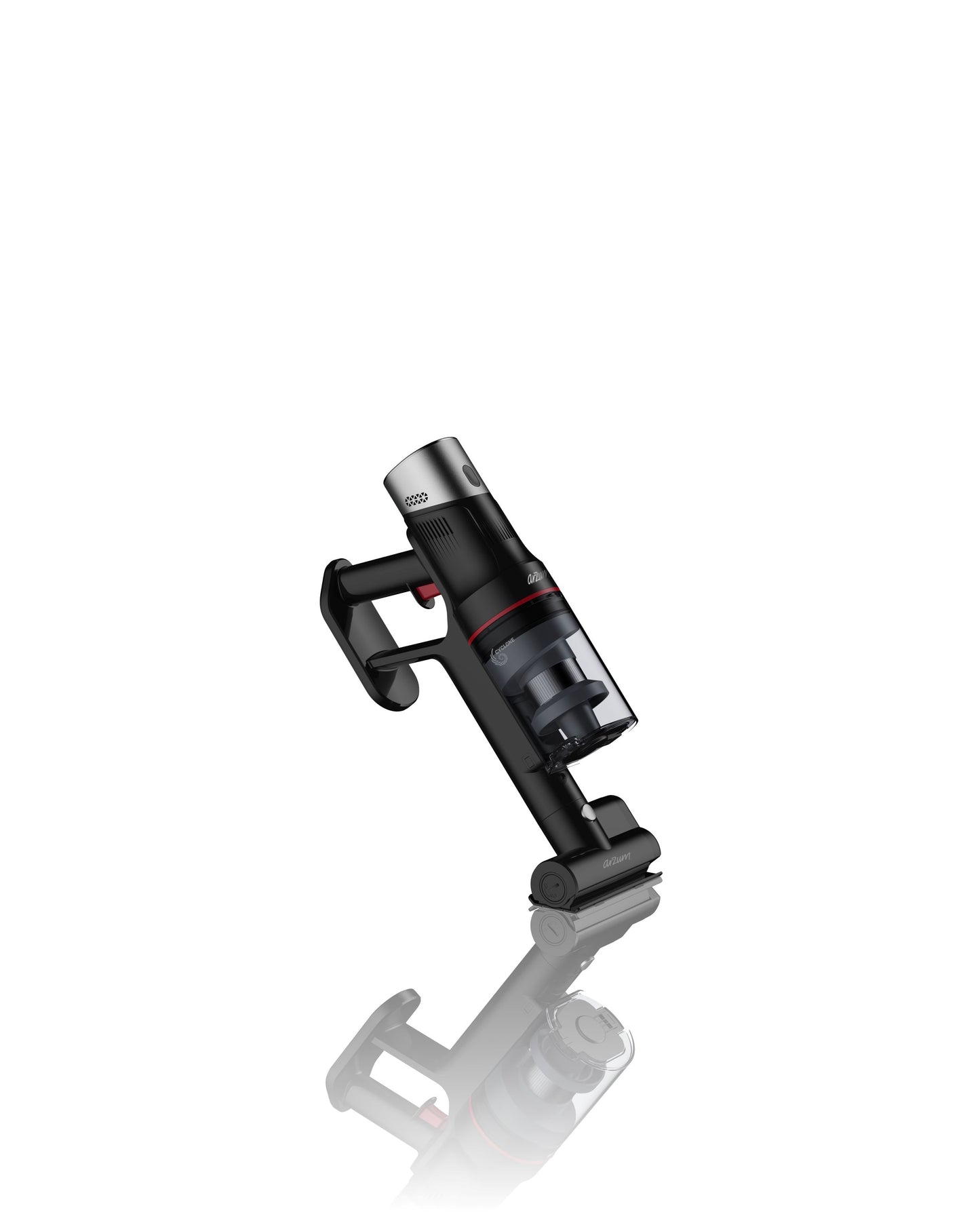 Arzum AR4211-0100 Cordless Stick Vacuum Cleaner with Self-Emptying Station and MOP function MagiClean FlexBin, Black