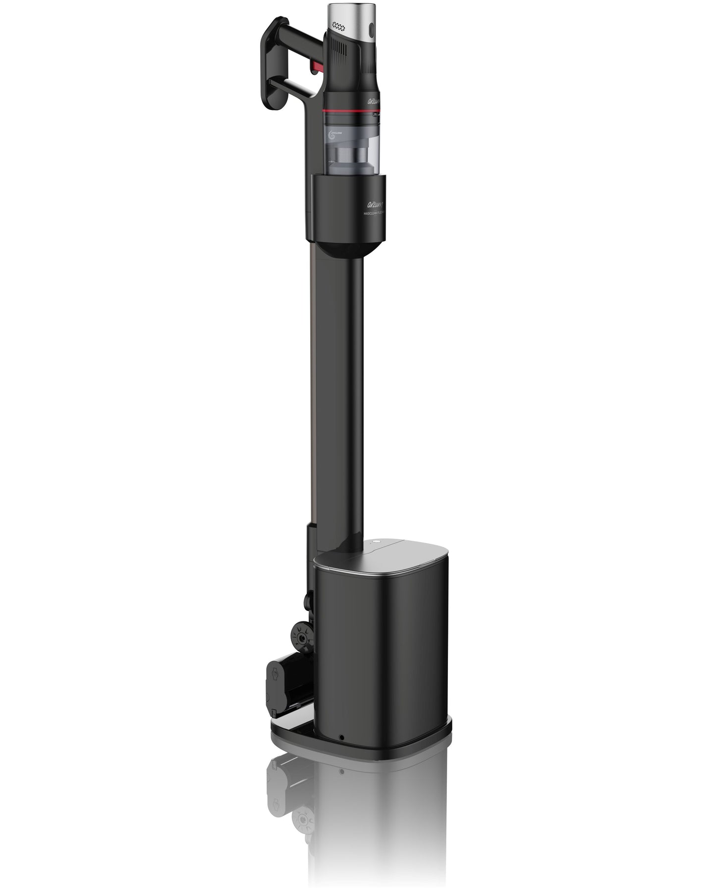 Arzum AR4211-0100 Cordless Stick Vacuum Cleaner with Self-Emptying Station and MOP function MagiClean FlexBin, Black