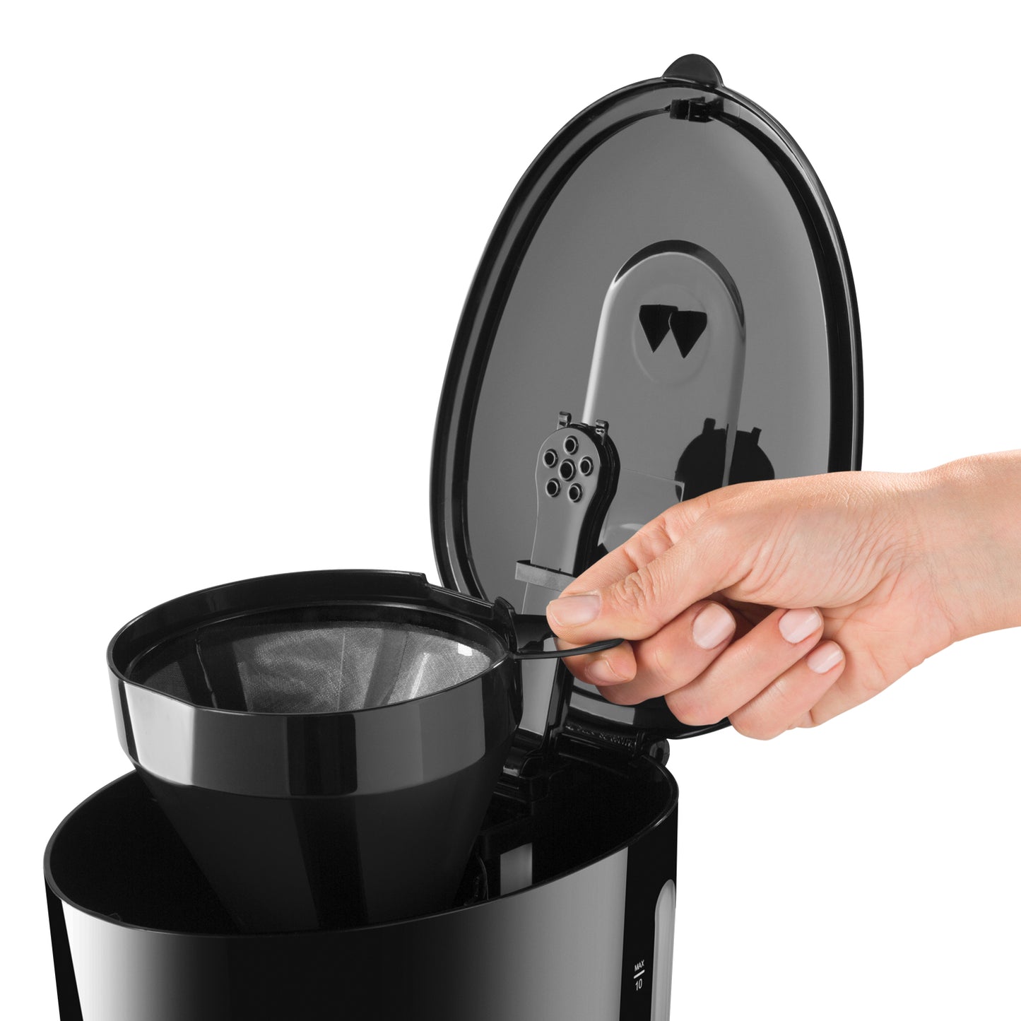 Arzum AR3046-0100 Brewtime aparat za filter kafu, 750W, 1.25l, crni