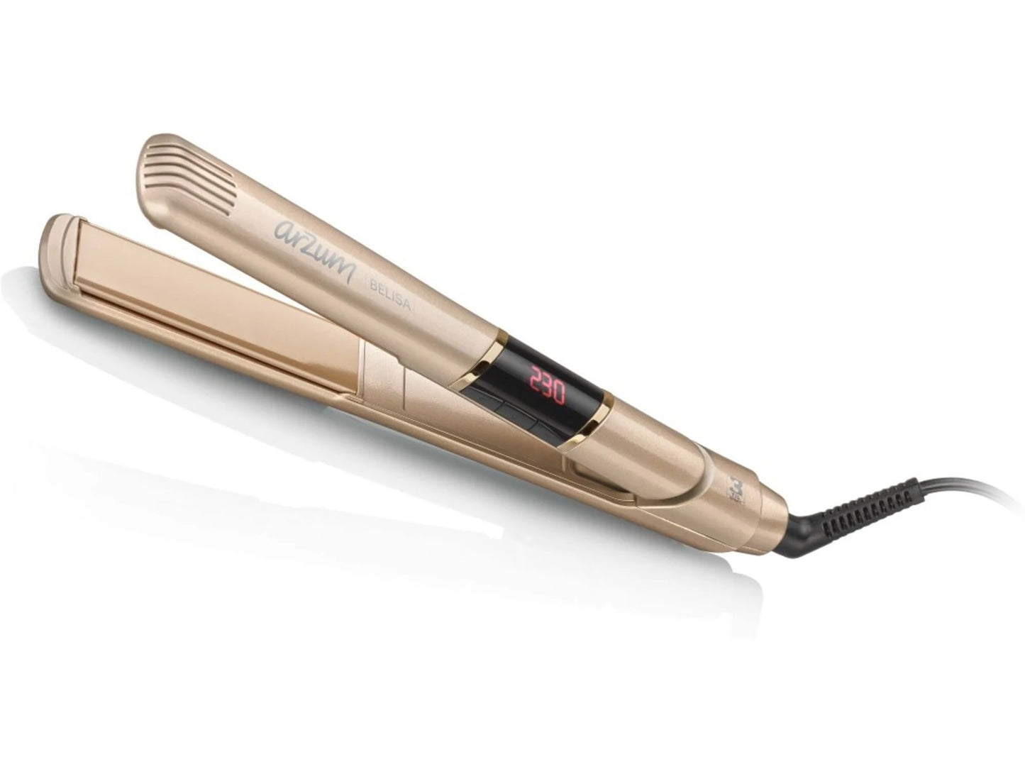 Arzum AR5024-2800 Keramička presa za kosu sa keratinom i arganovim uljem Belisa, Rose gold