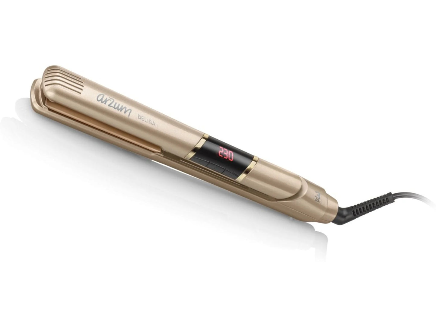 Arzum AR5024-2800 Keramička presa za kosu sa keratinom i arganovim uljem Belisa, Rose gold